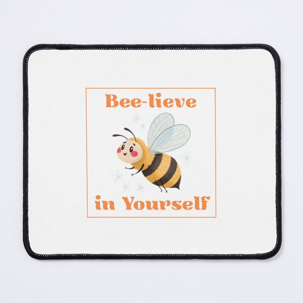 Item preview, Bee-lieve in Yourself | Cute Motivational Bee Pun Shirt designed and sold by Mouad-Doadi.