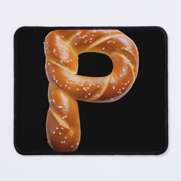 Item preview, PRETZEL LETTER P designed and sold by ART-TYPE.