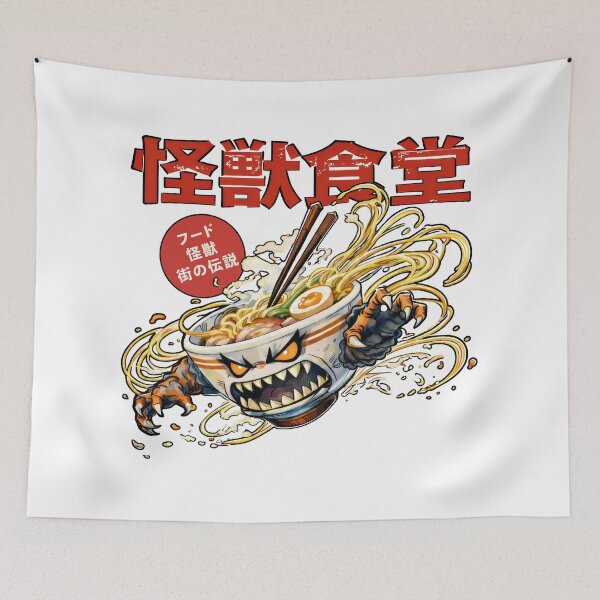 Item preview, Ramen Monster Rampage designed and sold by EdvvinStudios.