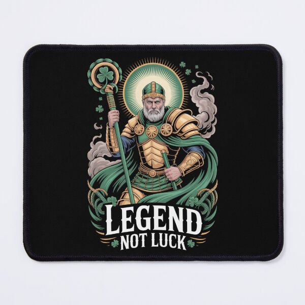 Item preview, Legend Not Luck – Saint Patrick Warrior designed and sold by DarylWelsh2024.