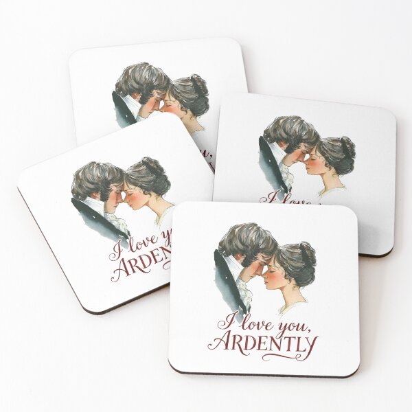 Item preview, Pride and Prejudice I Love You Ardently Jane Austen designed and sold by Fenay Designs.