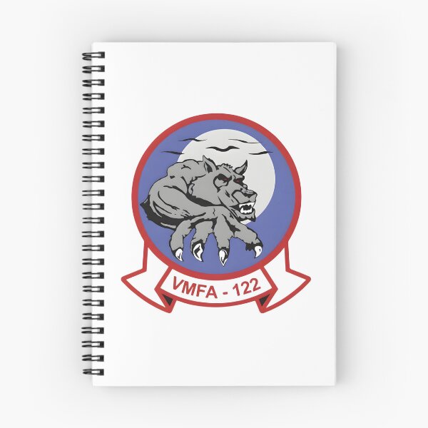 Item preview, Official Insignia of the VMFA-122 "Flying Leathernecks" Marine Fighter Attack Squadron designed and sold by CharlieDesings.