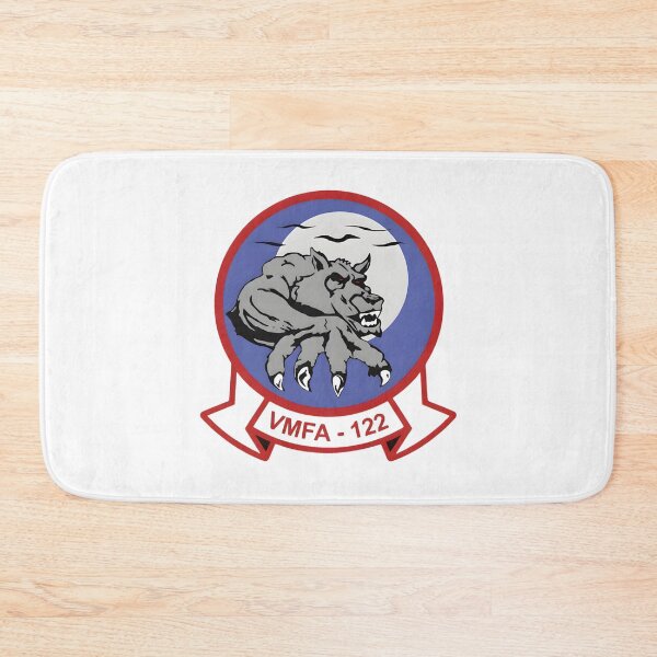 Item preview, Official Insignia of the VMFA-122 "Flying Leathernecks" Marine Fighter Attack Squadron designed and sold by CharlieDesings.