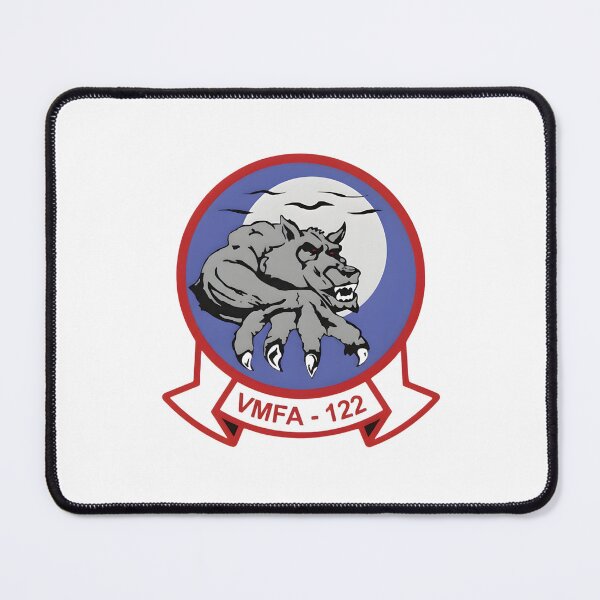 Item preview, Official Insignia of the VMFA-122 "Flying Leathernecks" Marine Fighter Attack Squadron designed and sold by CharlieDesings.