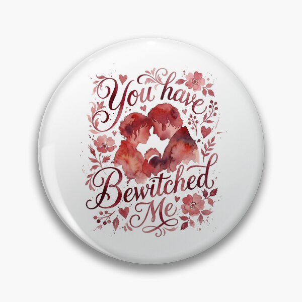 Item preview, You Have Bewitched Me Pride and Prejudice Mr Darcy Quote designed and sold by Fenay Designs.