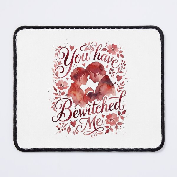 Item preview, You Have Bewitched Me Pride and Prejudice Mr Darcy Quote designed and sold by Fenay Designs.