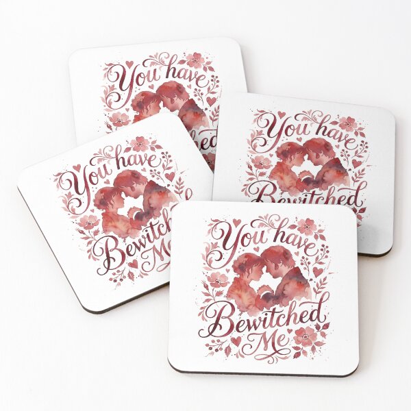 Item preview, You Have Bewitched Me Pride and Prejudice Mr Darcy Quote designed and sold by Fenay Designs.