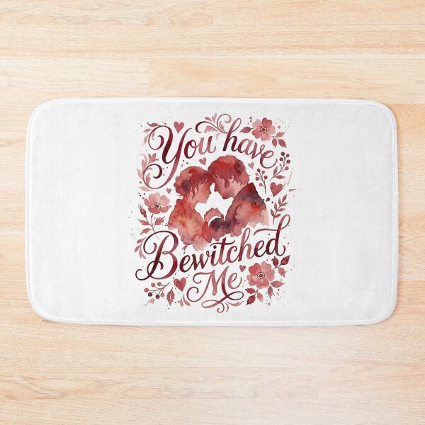 Item preview, You Have Bewitched Me Pride and Prejudice Mr Darcy Quote designed and sold by Fenay Designs.