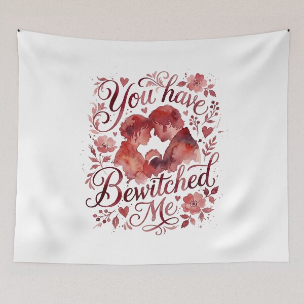 Item preview, You Have Bewitched Me Pride and Prejudice Mr Darcy Quote designed and sold by Fenay Designs.