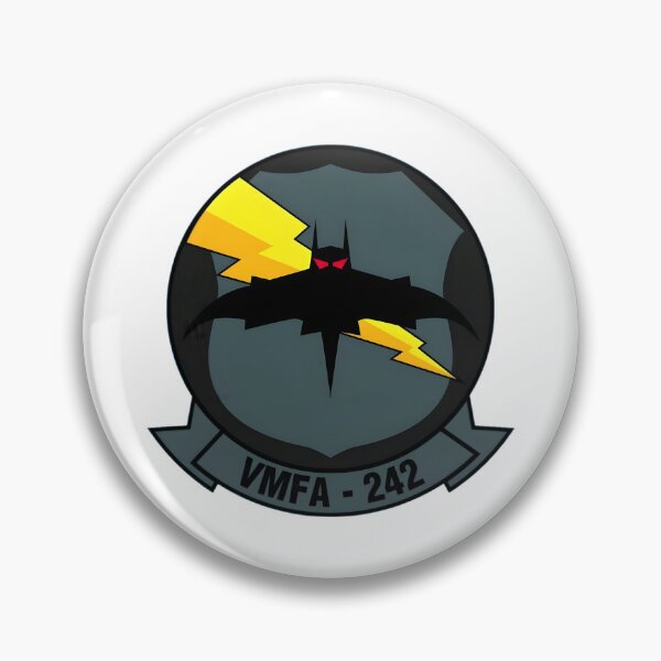 Item preview, Official Insignia of the VMFA-242 "Bats" Marine Fighter Attack Squadron designed and sold by CharlieDesings.