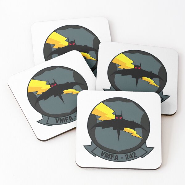 Item preview, Official Insignia of the VMFA-242 "Bats" Marine Fighter Attack Squadron designed and sold by CharlieDesings.