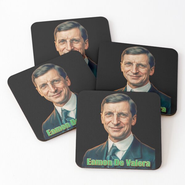 Item preview, Eamon De Valera  (14 October 1882 – 29 August 1975) president of Ireland from 1959 to 1973, designed and sold by OliDesigns.