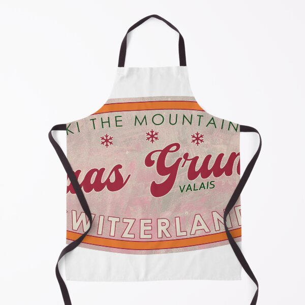 Artikelvorschau, Saas Grund, Schweiz, Wallis, Skifahren, strukturiertes Skiabzeichen entworfen und verkauft von Wanderful-roads.