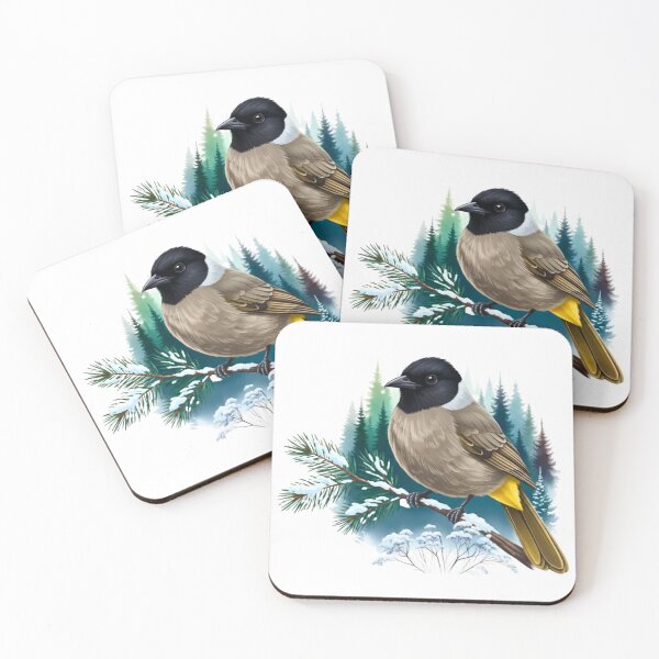 Item preview, Songbird in Snowy Forest designed and sold by Steele-Art.