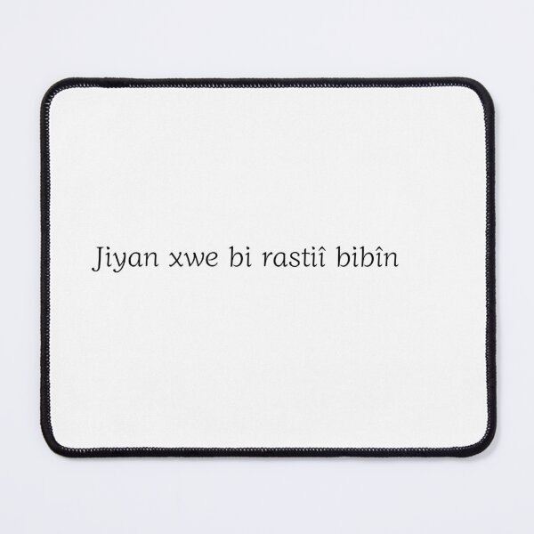 Item preview, Jiyan xwe bi rastiî bibîn designed and sold by TheDreamPrints.