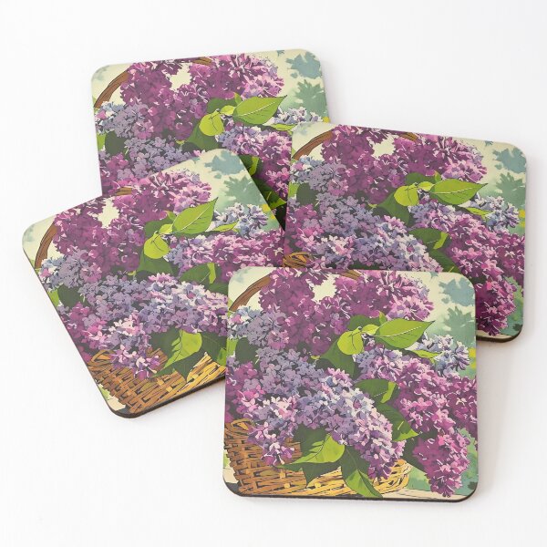Item preview, Lilacs in a Basket designed and sold by tomorrowsart.