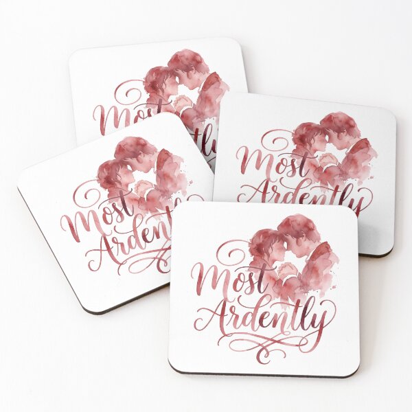 Item preview, Most Ardently Pride and Prejudice Watercolor Couple designed and sold by Fenay Designs.