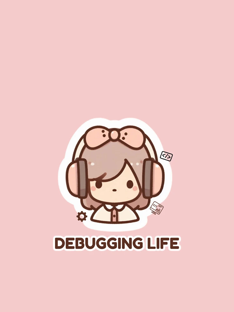 Thumbnail 4 of 4, iPhone Case, Debugging Life – Funny Programmer & Tech Sticker designed and sold by CtrlSlayStudio.