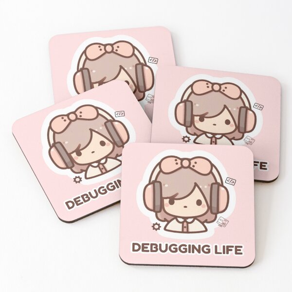 Item preview, Debugging Life – Funny Programmer & Tech Sticker designed and sold by CtrlSlayStudio.