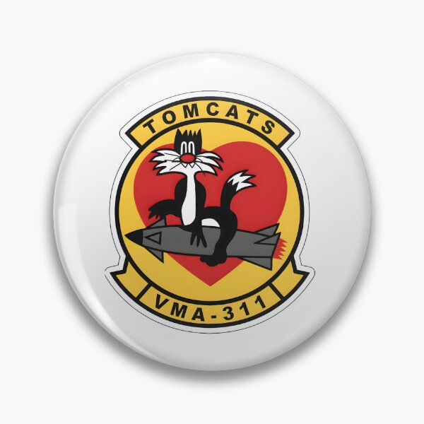 Item preview, Official Insignia of the VMA-311 "Tomcats" Marine Attack Squadron designed and sold by CharlieDesings.