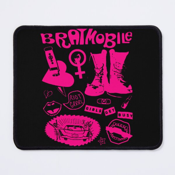 Item preview, Bratmobile Rock Riot Girls Get Busy  designed and sold by miego-desine.