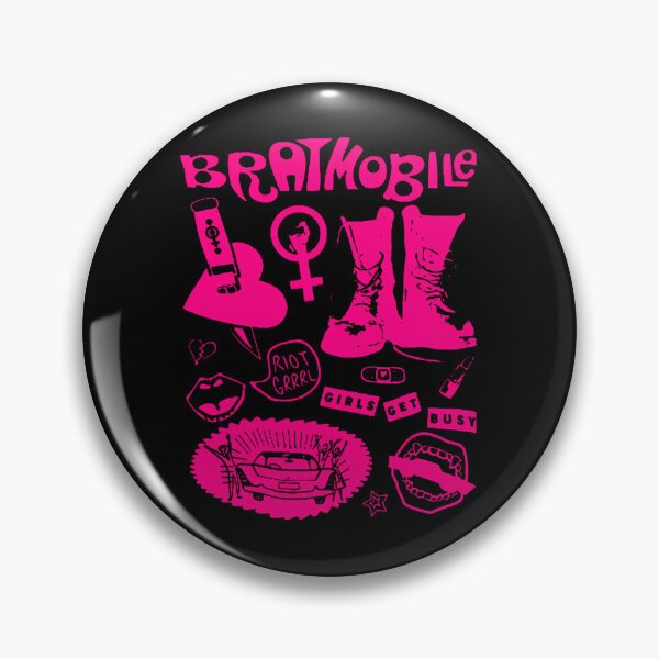 Item preview, Bratmobile Rock Riot Girls Get Busy  designed and sold by miego-desine.