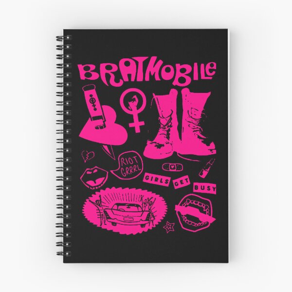 Item preview, Bratmobile Rock Riot Girls Get Busy  designed and sold by miego-desine.