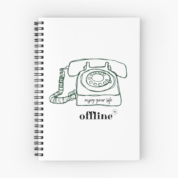 Item preview, Enjoy Your Life Offline Perfect Gift For AI Haters designed and sold by AGreetee.