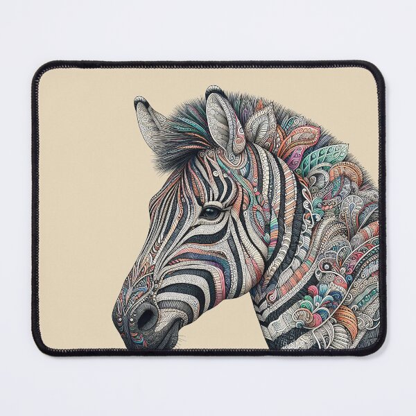 Item preview, Zebra in Zentangle Dreams   designed and sold by Vanich-Panich.