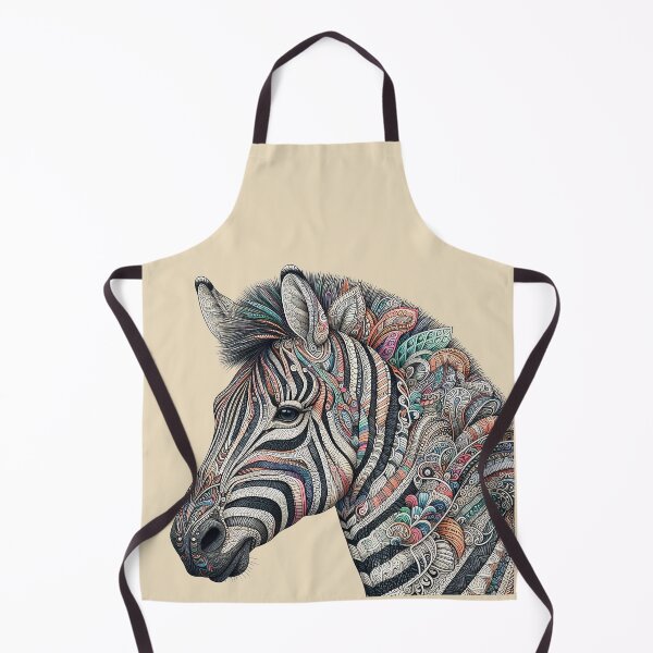 Item preview, Zebra in Zentangle Dreams designed and sold by Vanich-Panich.