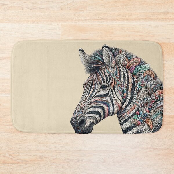 Item preview, Zebra in Zentangle Dreams   designed and sold by Vanich-Panich.