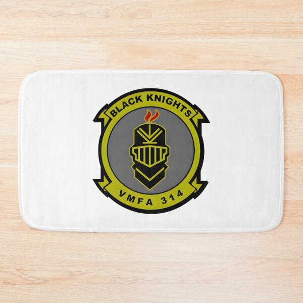 Item preview, Official Insignia of the VMFA-314 "Black Knights" Marine Fighter Attack Squadron designed and sold by CharlieDesings.