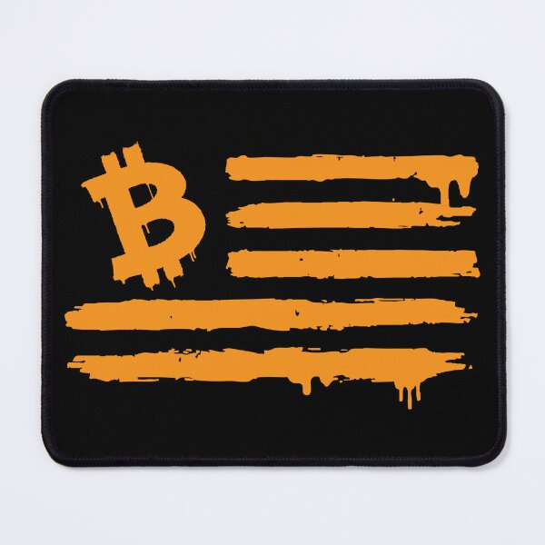 Item preview, Bitcoin Flag designed and sold by inkstyl.