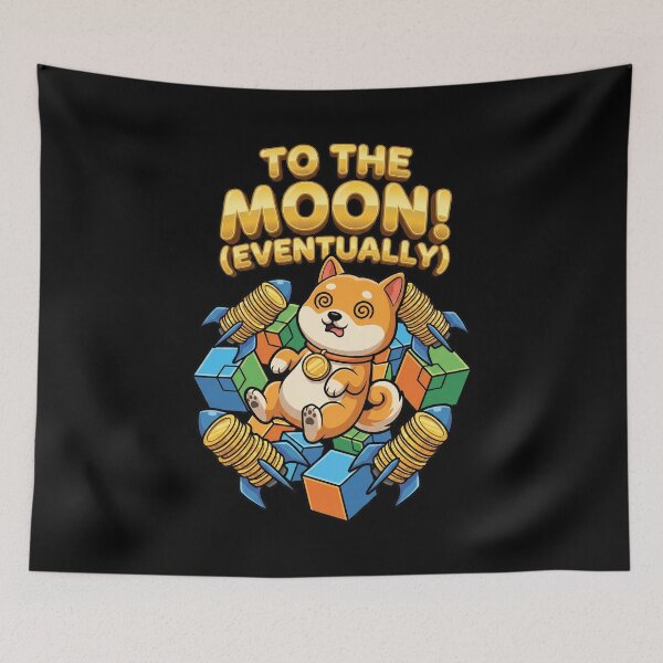 Item preview, Shiba Inu Experiencing The Wild Ride Of Cryptocurrency Markets designed and sold by Tong4130.