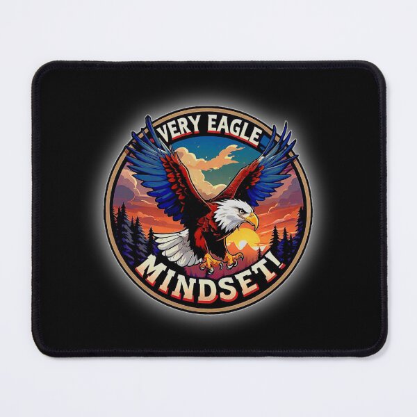 Item preview, VERY EAGLE MINDSET. designed and sold by Giulivo Store Graphic.