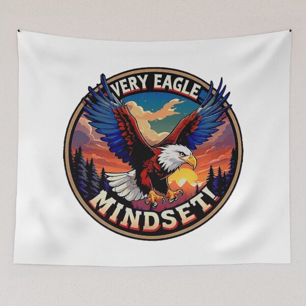 Item preview, VERY EAGLE MINDSET. designed and sold by Giulivo Store Graphic.
