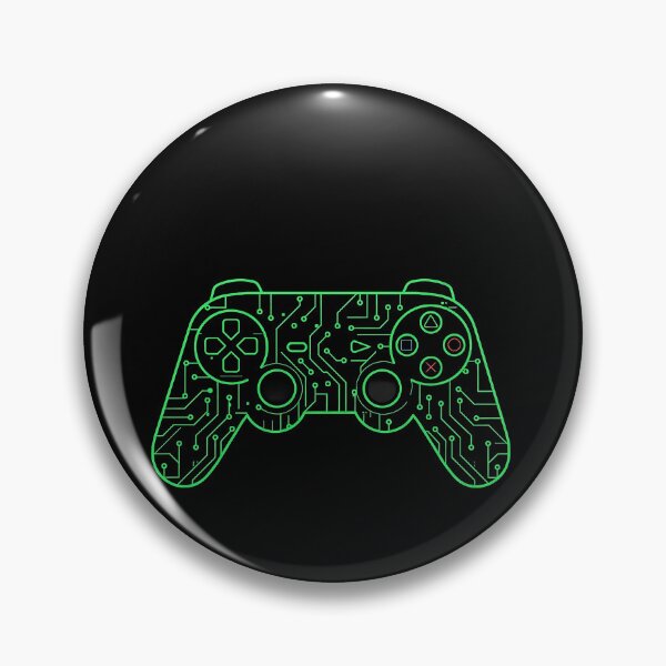Item preview, Neon Circuit Gaming Controller – Futuristic Gamer Tech Design designed and sold by Articooler.