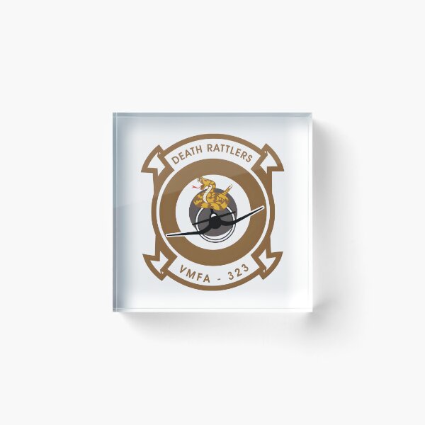 Item preview, Official Insignia of the VMFA-323 "Death Rattlers" Marine Fighter Attack Squadron designed and sold by CharlieDesings.