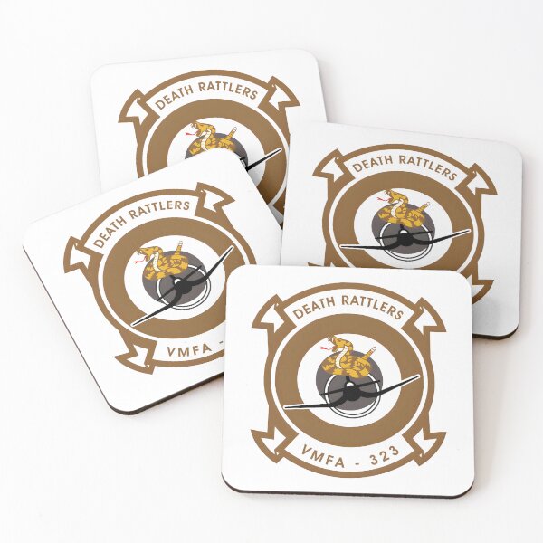 Item preview, Official Insignia of the VMFA-323 "Death Rattlers" Marine Fighter Attack Squadron designed and sold by CharlieDesings.