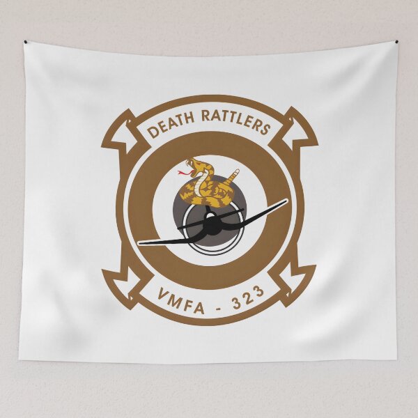 Item preview, Official Insignia of the VMFA-323 "Death Rattlers" Marine Fighter Attack Squadron designed and sold by CharlieDesings.