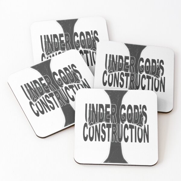 Item preview, Under God's Construction - Personal Growth Faith Shirt designed and sold by Jan Menard Sangal Apparel.