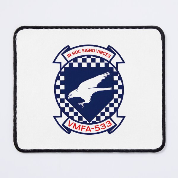 Item preview, Official Insignia of the VMFA-533 "Hawks" Marine Fighter Attack Squadron designed and sold by CharlieDesings.