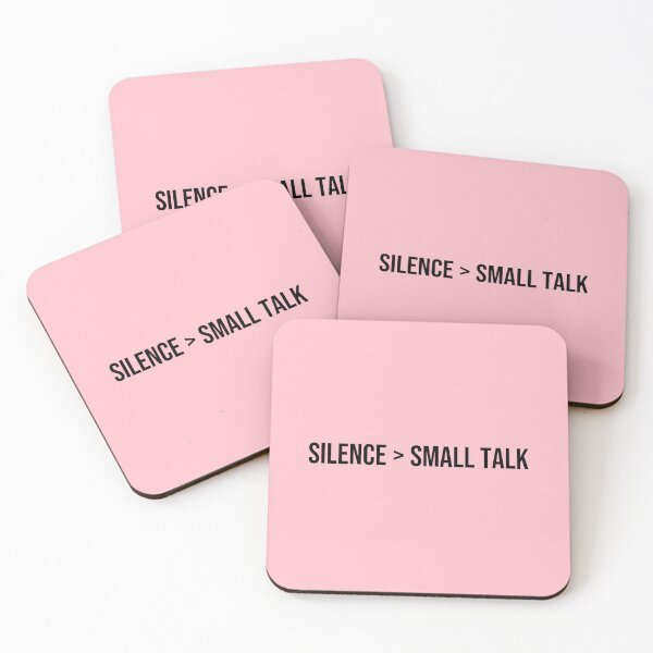 Item preview, Silence > Small Talk designed and sold by Daniel-DL.