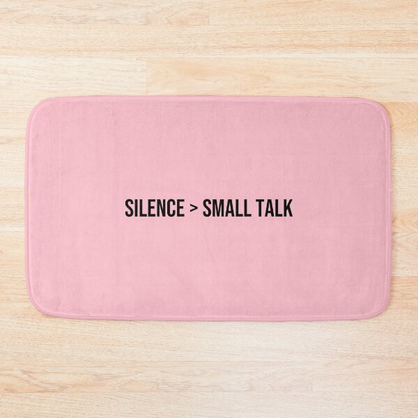 Item preview, Silence > Small Talk designed and sold by Daniel-DL.