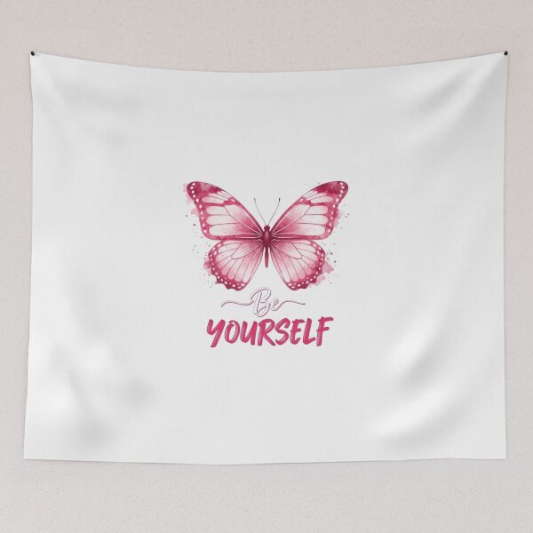 Item preview, Watercolor Butterfly “Be Yourself” Design designed and sold by avwear.