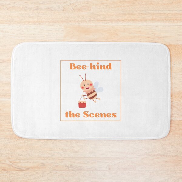 Item preview, Bee-hind the Scenes – Funny Bee Pun Shirt designed and sold by Mouad-Doadi.