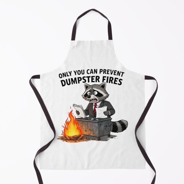 Item preview, Only You Can Prevent Dumpster Fires T-shirt designed and sold by OlizaPrint.