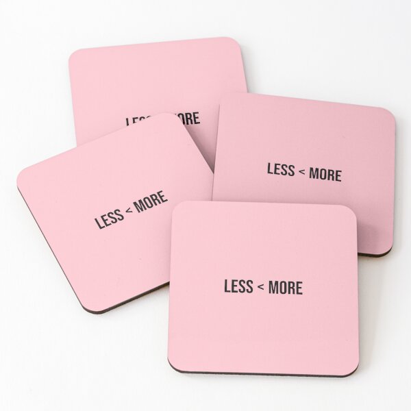 Item preview, Less < More designed and sold by Daniel-DL.