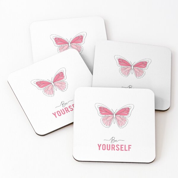 Item preview, Minimal Butterfly “Be Yourself” Typography designed and sold by avwear.