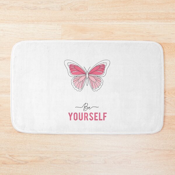 Item preview, Minimal Butterfly “Be Yourself” Typography designed and sold by avwear.